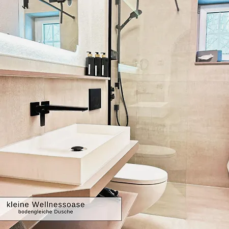 Apartment Harz-Fewo Weitsicht, Modern & Ruhig Mit 2 Balkonen, Jura Kaffeevollautomat, Kaminofen, Gaeste Mit Hund Willkommen