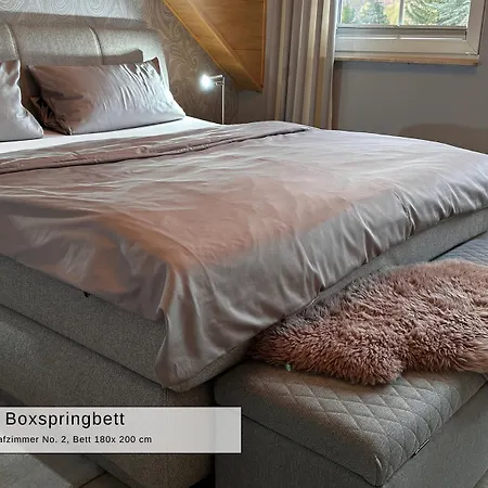 Harz-Fewo Weitsicht, Modern & Ruhig Mit 2 Balkonen, Jura Kaffeevollautomat, Kaminofen, Gaeste Mit Hund Willkommen Apartment *