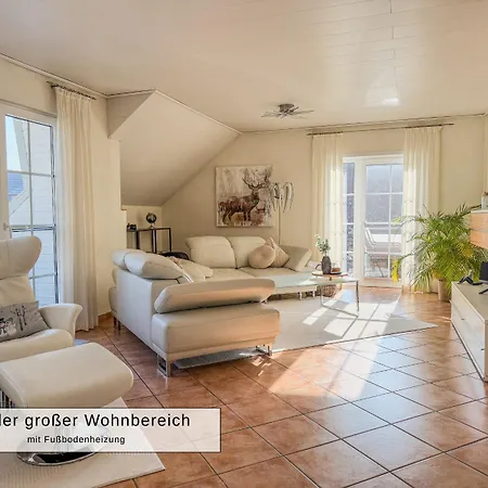 Harz-Fewo Weitsicht, Modern & Ruhig Mit 2 Balkonen, Jura Kaffeevollautomat, Kaminofen, Gaeste Mit Hund Willkommen Apartment