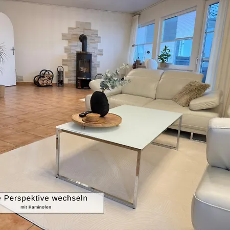 Lägenhet Harz-Fewo Weitsicht, Modern & Ruhig Mit 2 Balkonen, Jura Kaffeevollautomat, Kaminofen, Gaeste Mit Hund Willkommen *