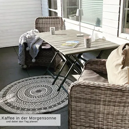 Harz-fewo Weitsicht, Modern & Ruhig Mit 2 Balkonen, Jura Kaffeevollautomat, Kaminofen, Gaeste Mit Hund Willkommen *