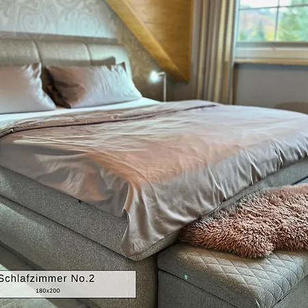 Apartment Harz-Fewo Weitsicht, Modern & Ruhig Mit 2 Balkonen, Jura Kaffeevollautomat, Kaminofen, Gaeste Mit Hund Willkommen