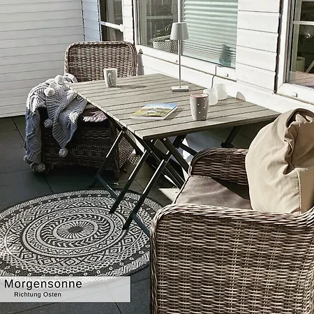 Apartment Harz-Fewo Weitsicht, Modern & Ruhig Mit 2 Balkonen, Jura Kaffeevollautomat, Kaminofen, Gaeste Mit Hund Willkommen Bad Harzburg