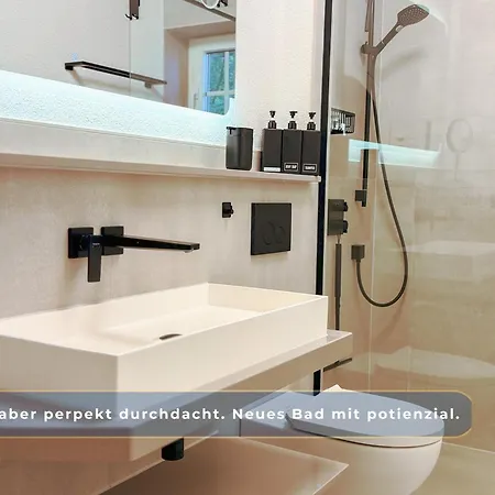 Harz-fewo Weitsicht, Modern & Ruhig Mit 2 Balkonen, Jura Kaffeevollautomat, Kaminofen, Gaeste Mit Hund Willkommen Apartmán *