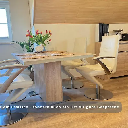 Apartmán Harz-fewo Weitsicht, Modern & Ruhig Mit 2 Balkonen, Jura Kaffeevollautomat, Kaminofen, Gaeste Mit Hund Willkommen Bad Harzburg