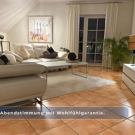 Harz-fewo Weitsicht, Modern & Ruhig Mit 2 Balkonen, Jura Kaffeevollautomat, Kaminofen, Gaeste Mit Hund Willkommen Apartamento
