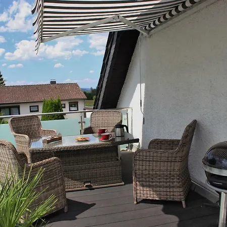 Apartment Harz-Fewo Weitsicht, Modern & Ruhig Mit 2 Balkonen, Jura Kaffeevollautomat, Kaminofen, Gaeste Mit Hund Willkommen Bad Harzburg