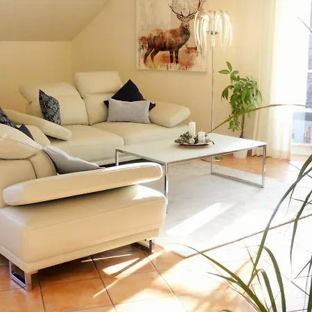 Apartmán Harz-fewo Weitsicht, Modern & Ruhig Mit 2 Balkonen, Jura Kaffeevollautomat, Kaminofen, Gaeste Mit Hund Willkommen *