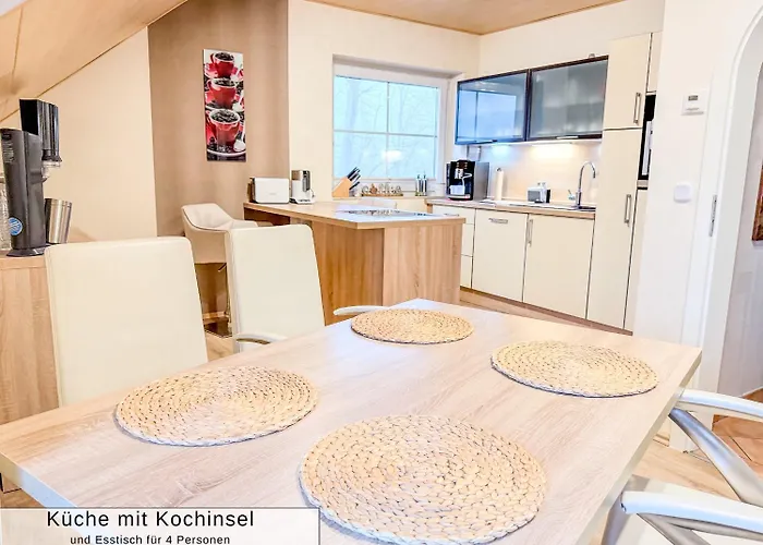 דירה Harz-fewo Weitsicht, Modern & Ruhig Mit 2 Balkonen, Jura Kaffeevollautomat, Kaminofen, Gaeste Mit Hund Willkommen