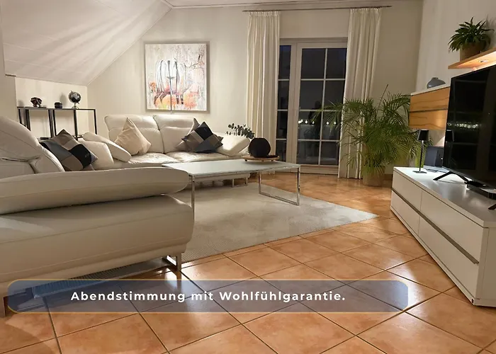 Harz-fewo Weitsicht, Modern & Ruhig Mit 2 Balkonen, Jura Kaffeevollautomat, Kaminofen, Gaeste Mit Hund Willkommen דירה