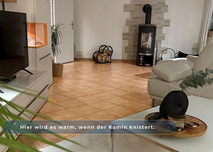 דירה Harz-fewo Weitsicht, Modern & Ruhig Mit 2 Balkonen, Jura Kaffeevollautomat, Kaminofen, Gaeste Mit Hund Willkommen